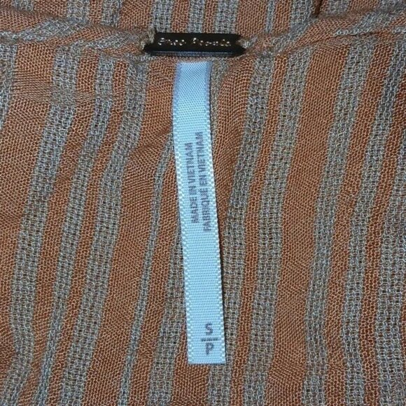 Free People Peach Ruffle Crop Top - Picture 4 of 4